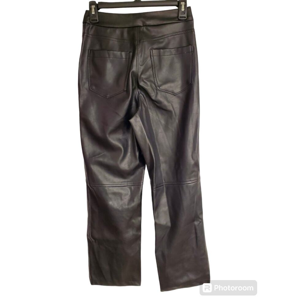 Women's BlankNYC "The Baxter" Black Faux Leather Pleather Pants | Size 26 - Picture 2 of 11